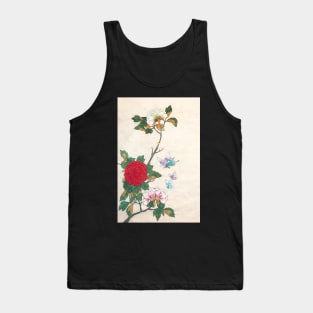 Minhwa: Peony and Butterflies (Korean traditional/folk art) Tank Top